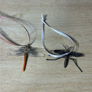 Dragonfly & Mosquito Custom  Christmas Ornament